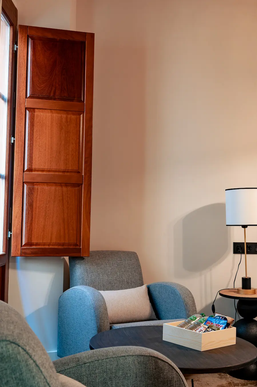 Detalle de una de las habitaciones del Hotel Boutique Los Ángeles